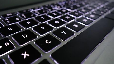 Tastatur, Ausschnitt.